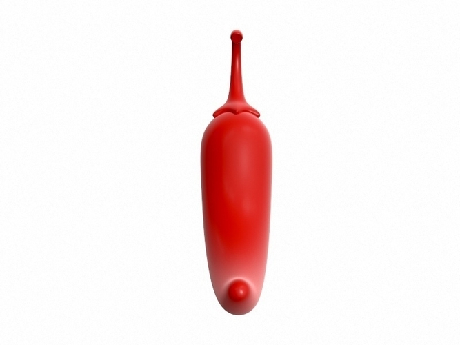 Chili Pepper 3D Print 265091