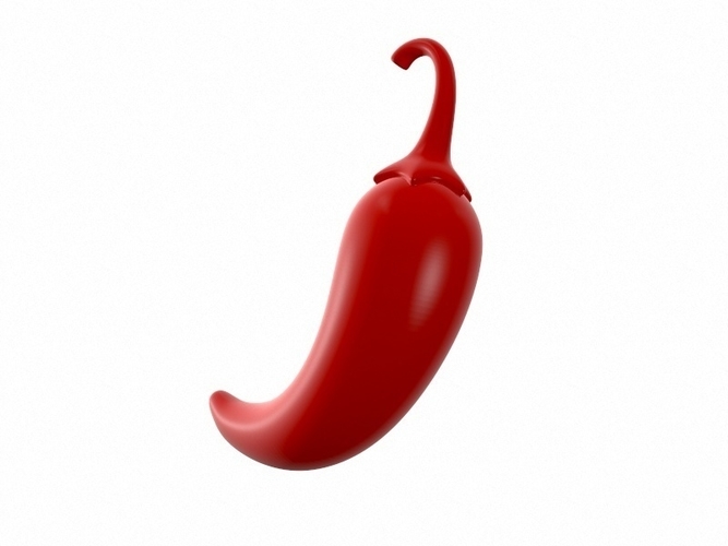 Chili Pepper 3D Print 265093