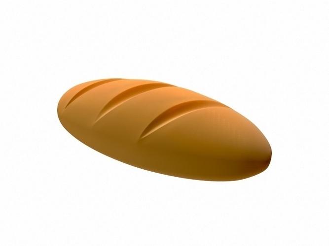French Bread 3D Print 265122