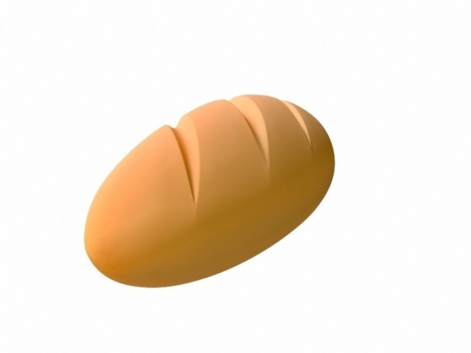 French Bread 3D Print 265123