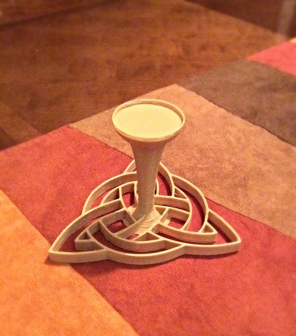 Celtic Trinity Tealight Holder
