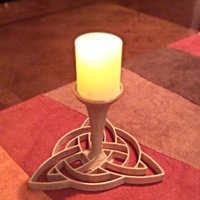 Celtic Trinity Tealight Holder - Thumbnail 3