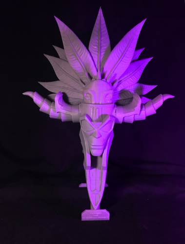 Nazeebo Quetzalcoatl Voodoo Mask 3D Print 265161
