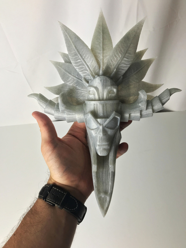 Nazeebo Quetzalcoatl Voodoo Mask 3D Print 265172