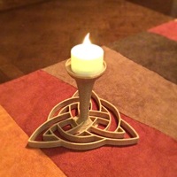 Celtic Trinity Tealight Holder - Thumbnail 6