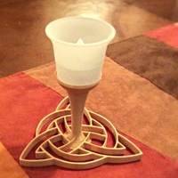Celtic Trinity Tealight Holder - Thumbnail 7