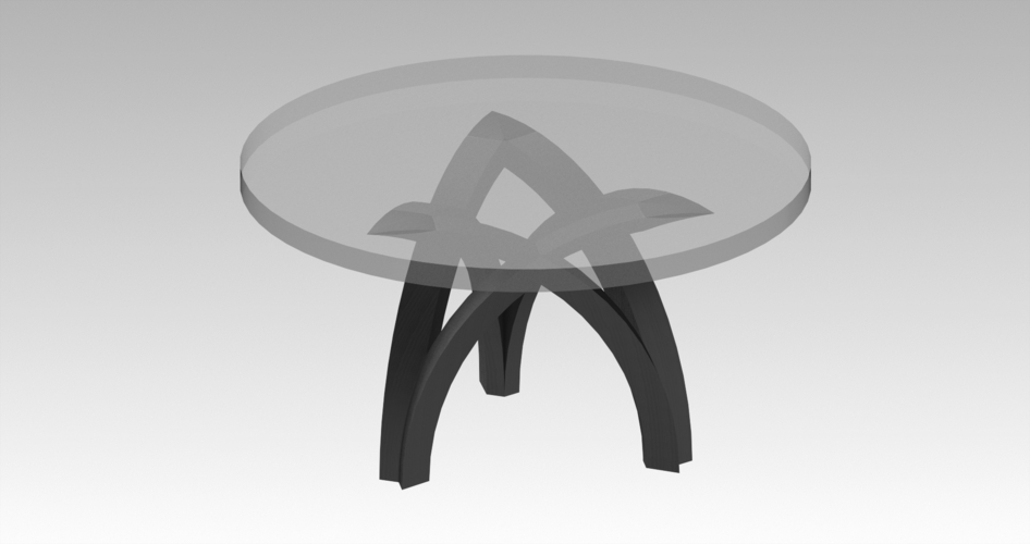 Table base 3D Print 265223