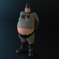 Small Batman Retired 3D Printing 265232