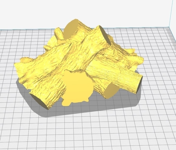 troncos chimenea 3D Print 265277