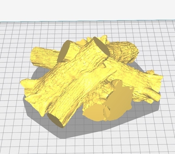 troncos chimenea 3D Print 265278