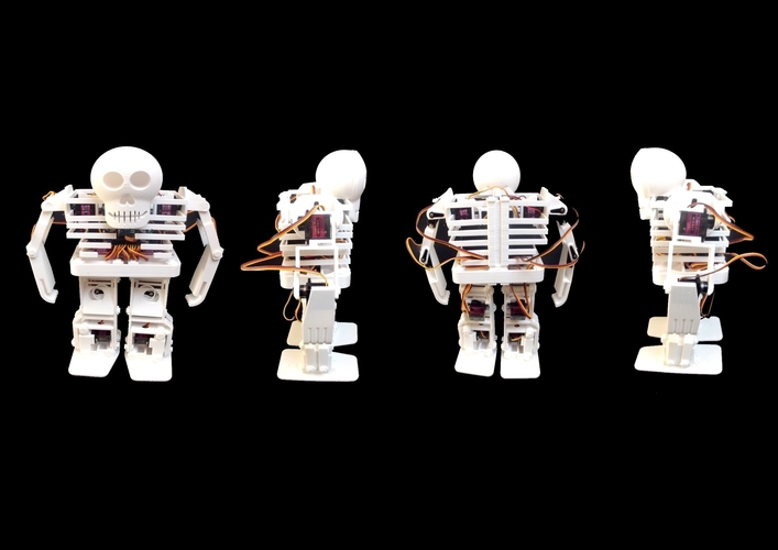 BONES the Humanoid Robot 3D Print 265334