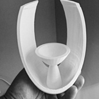 Modern Open Oval Tealight Holder - Thumbnail 4