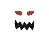 Small Mr. Pumpkin Head/Jack O Lantern/Scary Face/Kids Halloween Craft 3D Printing 265361