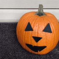 Mr. Pumpkin Head/Jack O Lantern/Scary Face/Kids Halloween Craft - Thumbnail 3