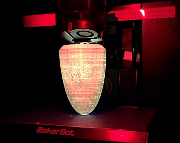 Celtic Vase 3D Print 26543