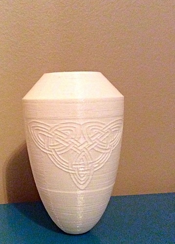 Celtic Vase 3D Print 26544
