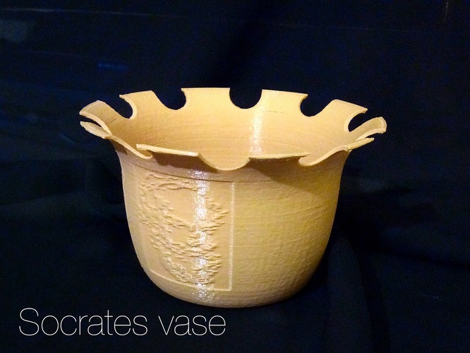 "Socrates" vase 3D Print 26545