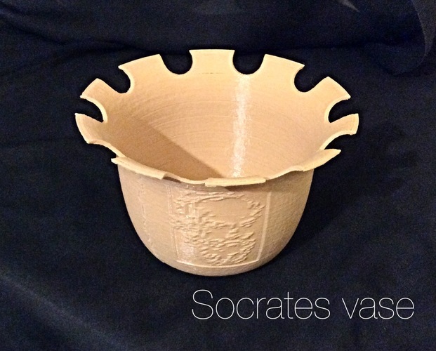 "Socrates" vase 3D Print 26547