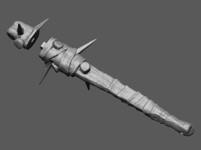 Weapon Orc - Fan Art 3D print model 3D Print 265494