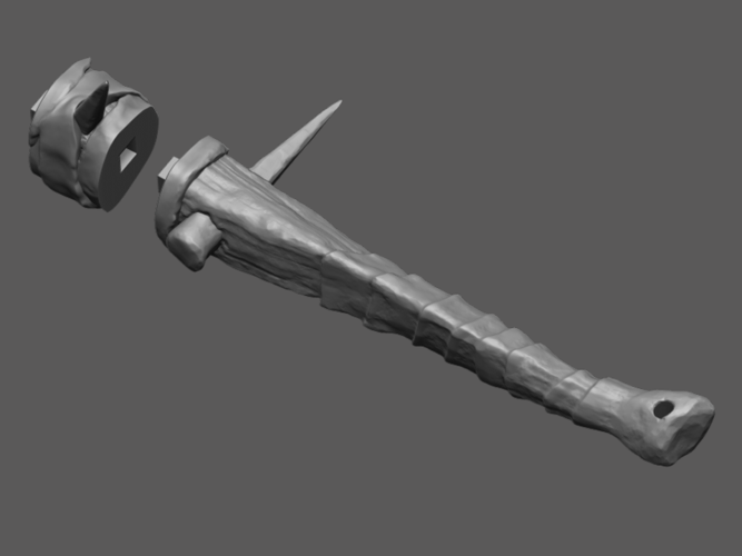 Weapon Orc - Fan Art 3D print model 3D Print 265496