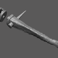 Weapon Orc - Fan Art 3D print model - Thumbnail 3