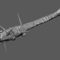 Weapon Orc - Fan Art 3D print model - Thumbnail 8