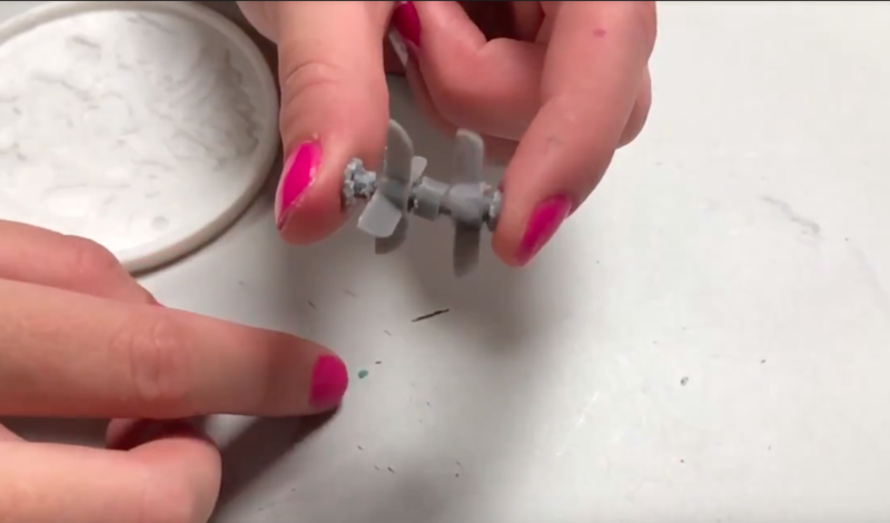 spinning object