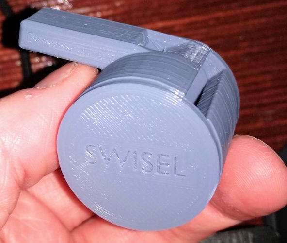 The Swisel - Slotted Slide Whistle 3D Print 265577