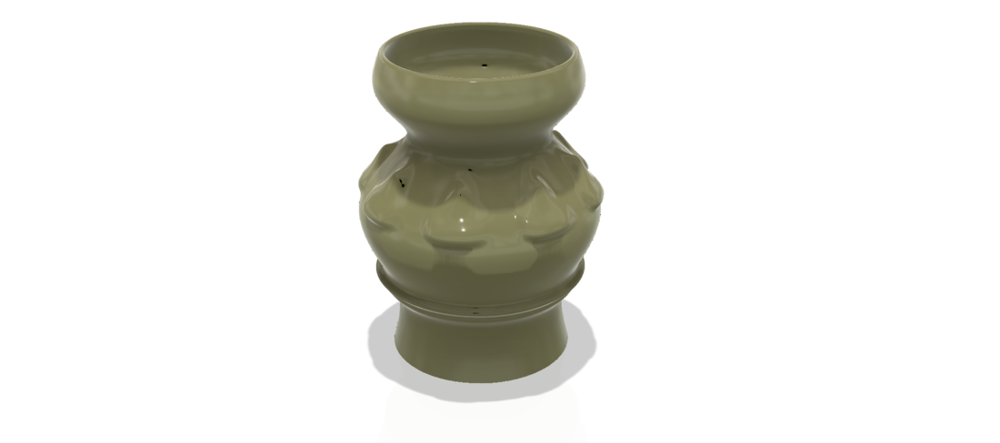 country style vase cup vessel v308 for 3d-print or cnc 3D Print 265586