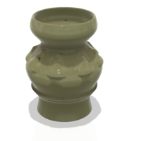 country style vase cup vessel v308 for 3d-print or cnc - Thumbnail 8