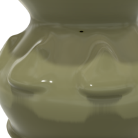 country style vase cup vessel v308 for 3d-print or cnc - Thumbnail 11
