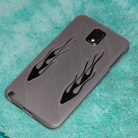 Note 3 flamed case with rippled edges - Thumbnail 3