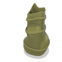 country style vase cup vessel v309 for 3d-print or cnc - Thumbnail 9