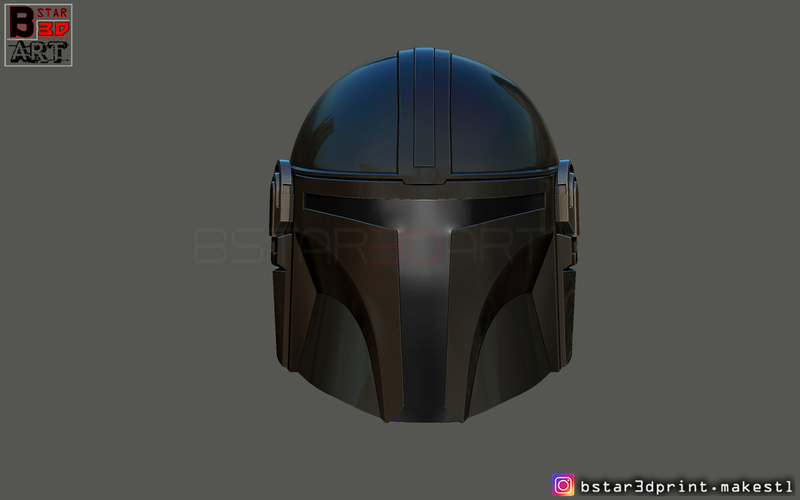 Mandalorian Helmet - STAR WARS movie 2019 3D Print 265639