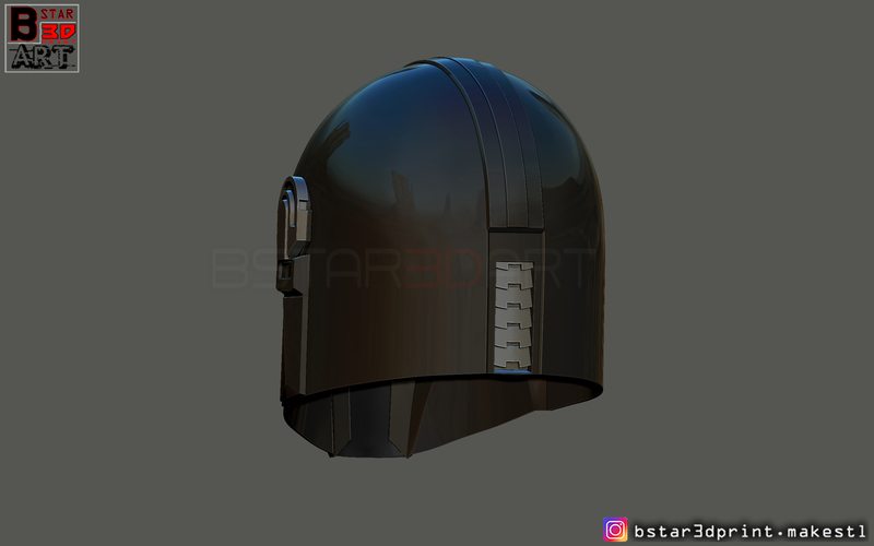 Mandalorian Helmet - STAR WARS movie 2019 3D Print 265642