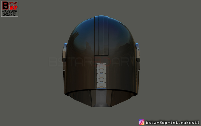 Mandalorian Helmet - STAR WARS movie 2019 3D Print 265643