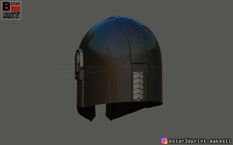Mandalorian Helmet - STAR WARS movie 2019 3D Print 265650