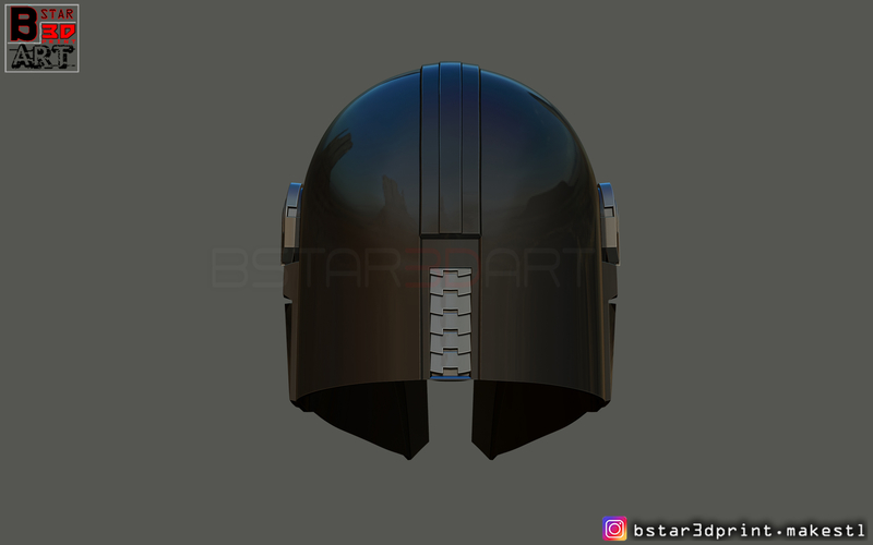 Mandalorian Helmet - STAR WARS movie 2019 3D Print 265651