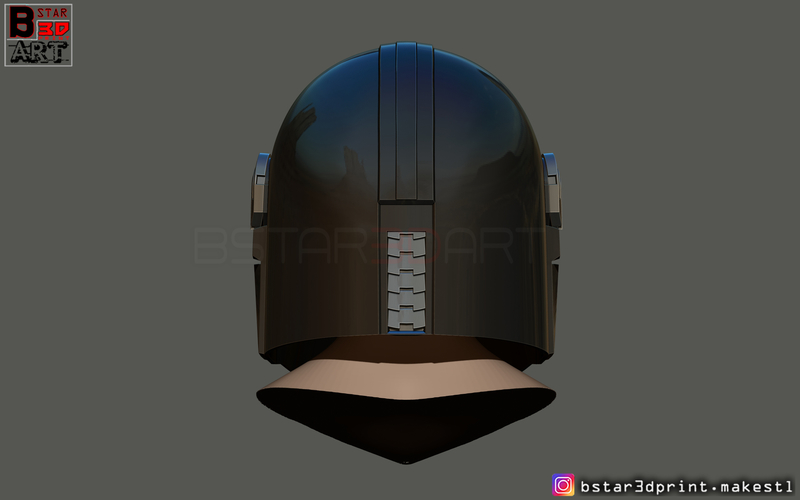 Mandalorian Helmet - STAR WARS movie 2019 3D Print 265656