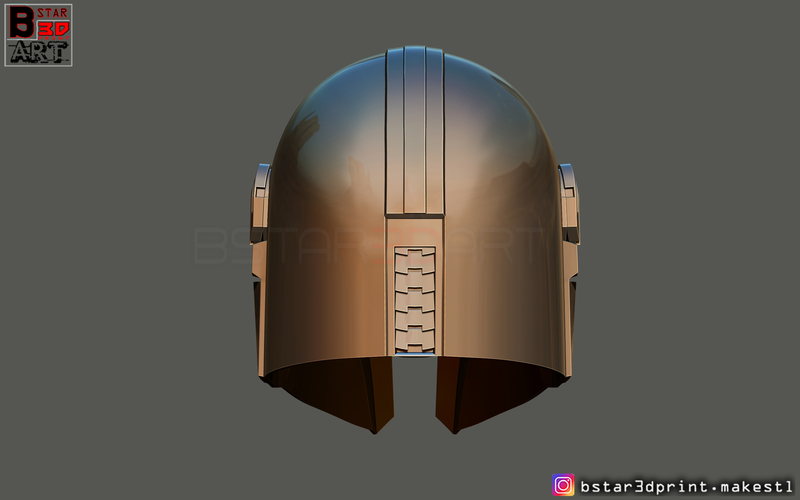 Mandalorian Helmet - STAR WARS movie 2019 3D Print 265659