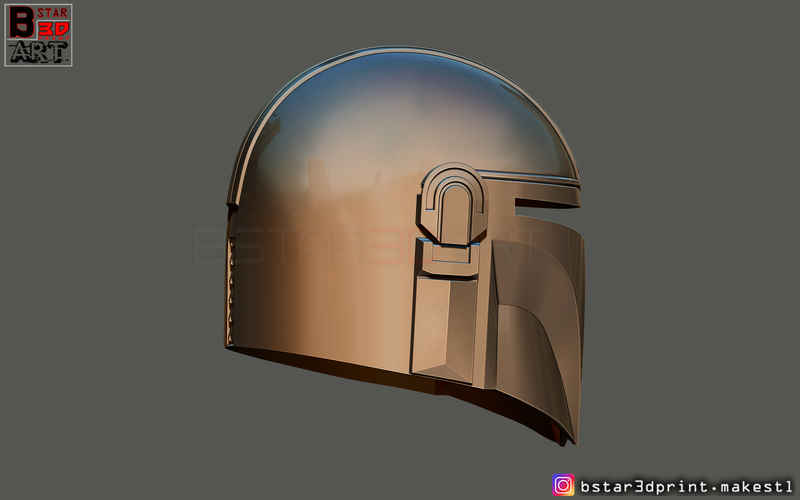 Mandalorian Helmet - STAR WARS movie 2019 3D Print 265660