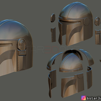 Mandalorian Helmet - STAR WARS movie 2019 - Thumbnail 24
