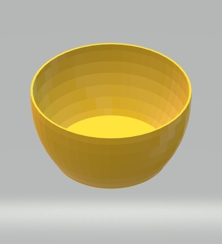 Bowl, Simple 3D Print 265663
