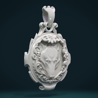 Wolf Pendant II - Thumbnail 2