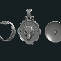 Wolf Pendant II - Thumbnail 19