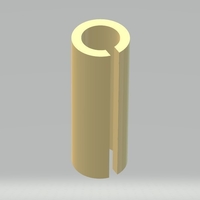 Small Flag Stanchion Adapter, 20mm - 30mm 3D Printing 265731