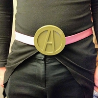 Small Abbacchio's Belt Buckle 3D Printing 265753