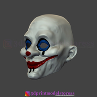 Henchmen Dark Knight Clown Joker Mask Costume Helmet - Thumbnail 3
