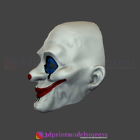 Henchmen Dark Knight Clown Joker Mask Costume Helmet - Thumbnail 4