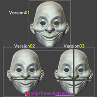 Henchmen Dark Knight Clown Joker Mask Costume Helmet - Thumbnail 10